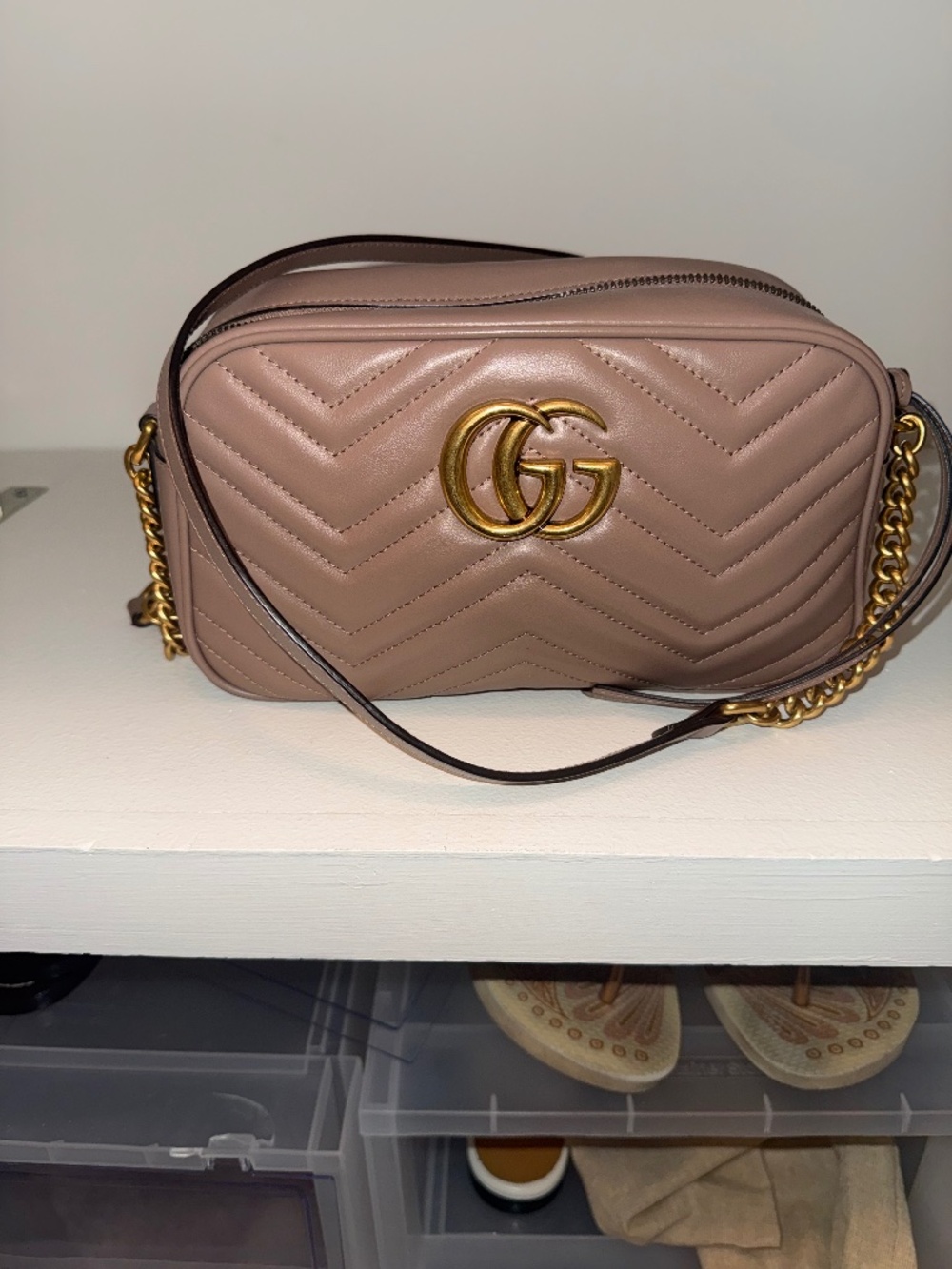 Gucci GG Marmont small camera bag